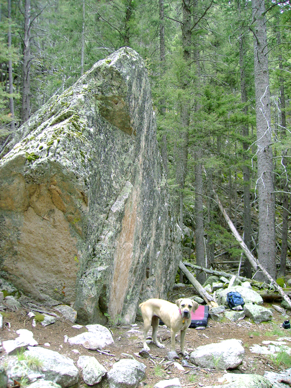 High Warm-Up Boulder