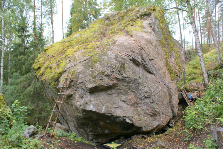 Развал под основным массивом