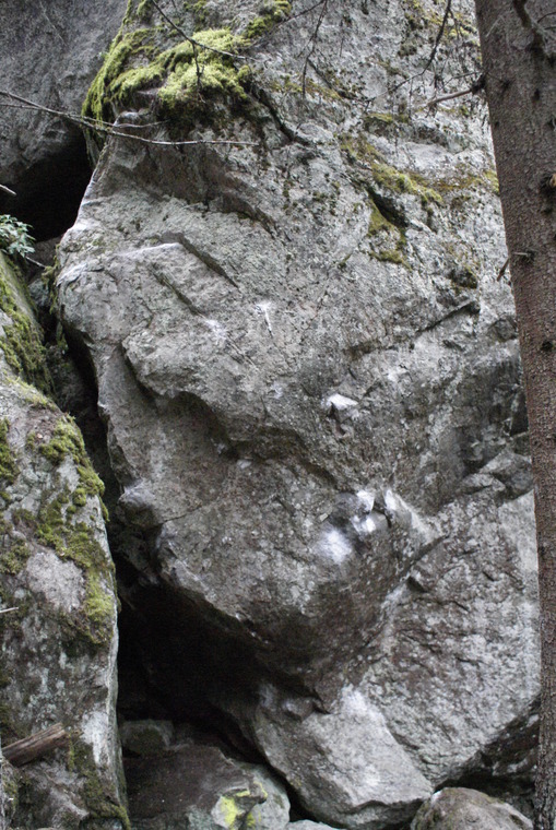 Развал под основным массивом