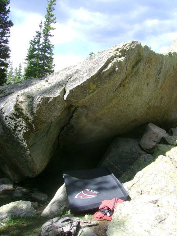 The Campfire Boulder