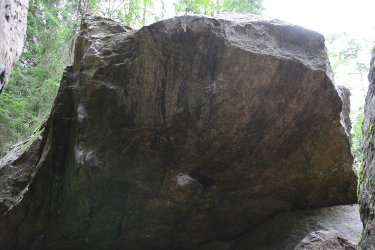 Развал под основным массивом