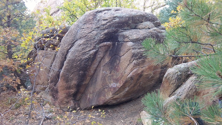 Trailside Boulder