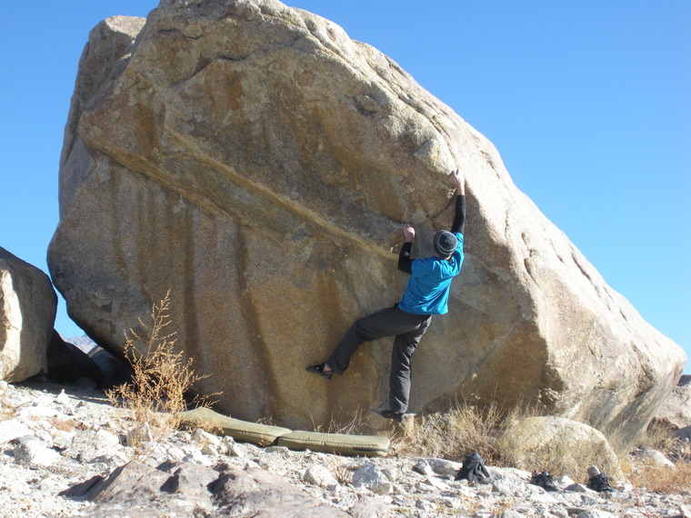 Double Arete Boulder