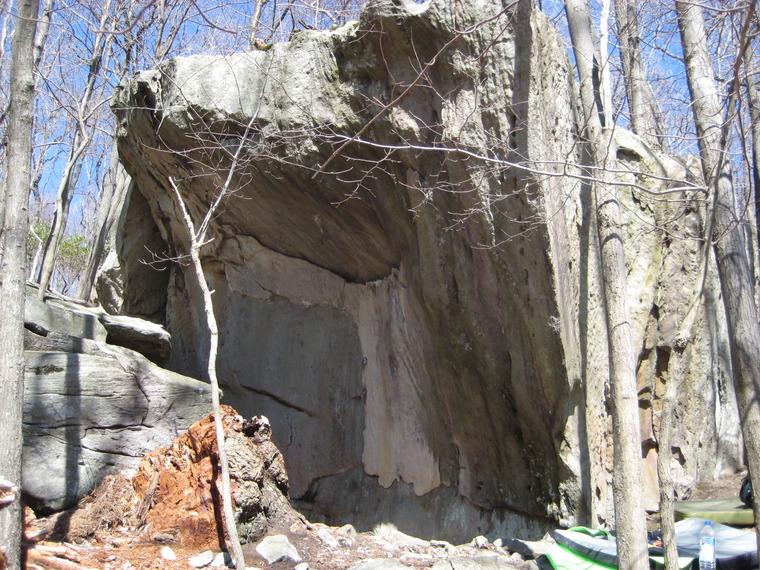 Roof of Death Boulder