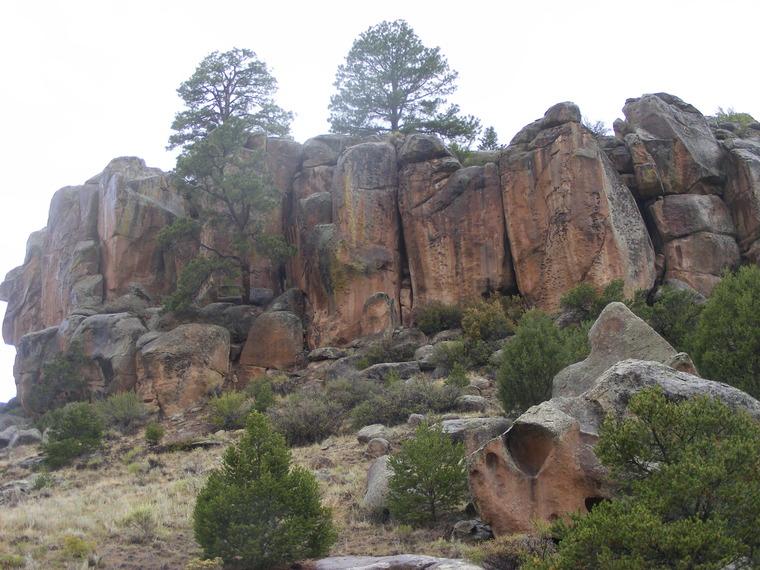 Rattler Cliff Routes