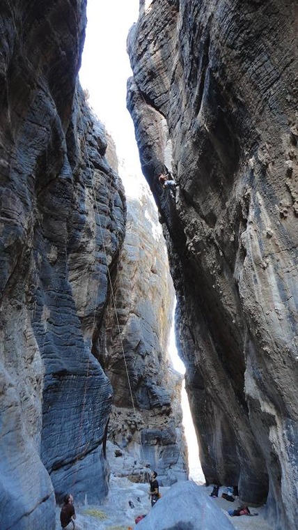 Main canyon, left side