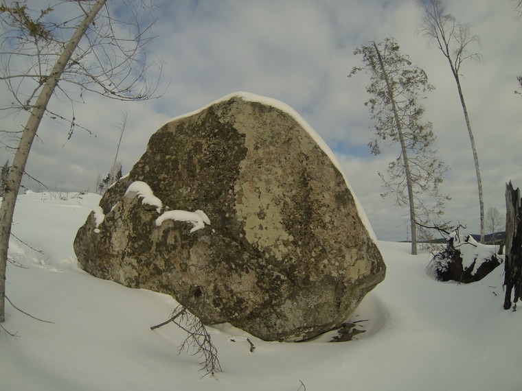Martins perfect garden boulder parking and approach