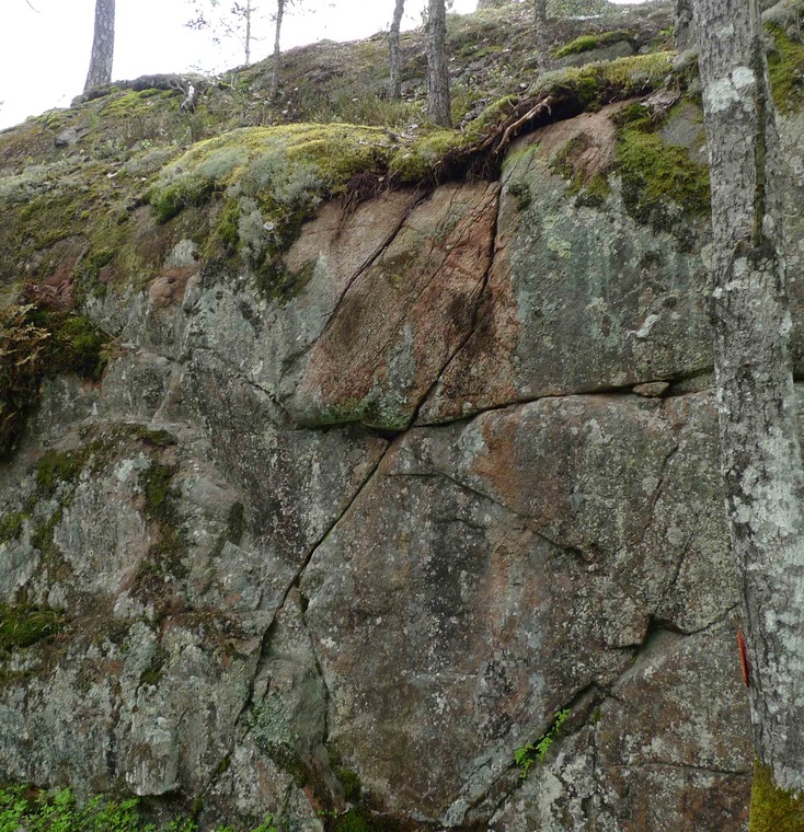 Väggen längst bort till vänster