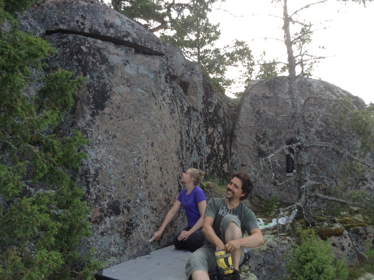 Midsommardröm - söder om ön mot vattnet