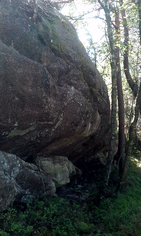 Överhäng med möjlig potential