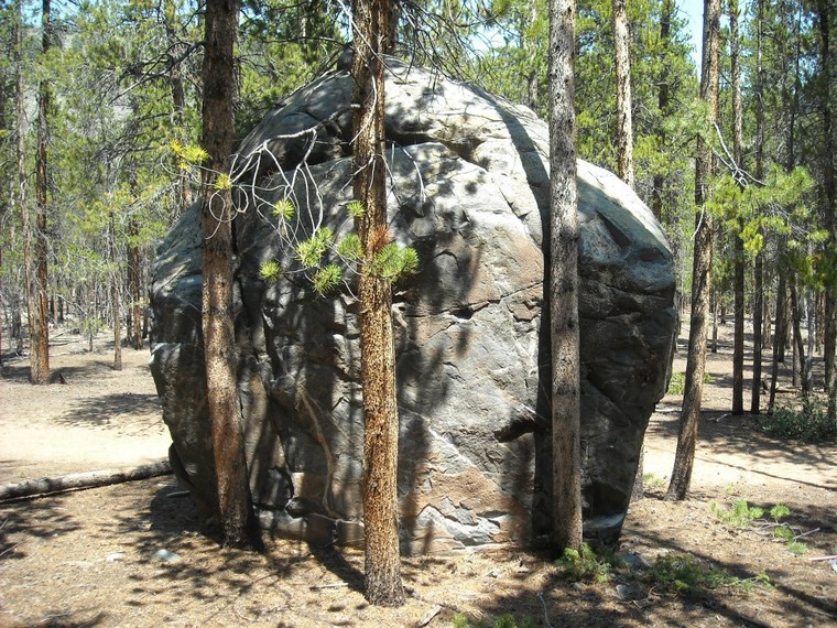 Black boulder
