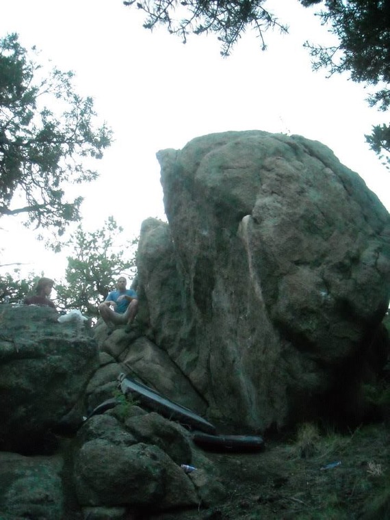 Backside camp boulders