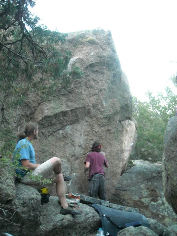 Backside camp boulders