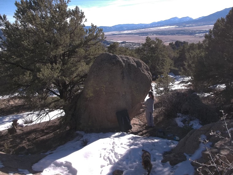 Backside camp boulders