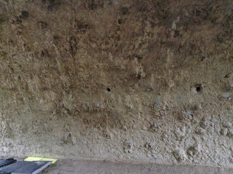 Cȏté droit en descendant la pente