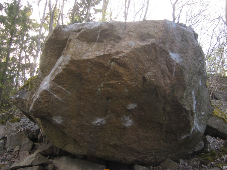 Överhängande blocket