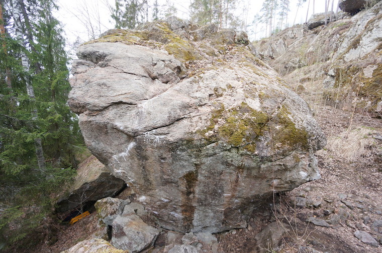 Развал под основным массивом