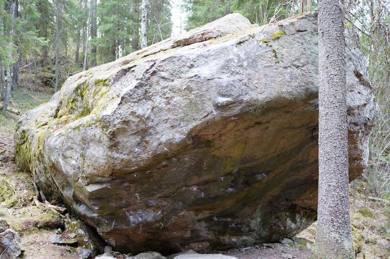 Развал под основным массивом