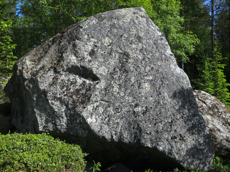 Second boulder