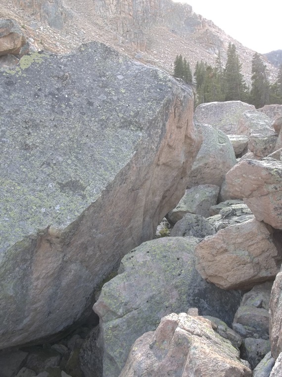 Highball boulder
