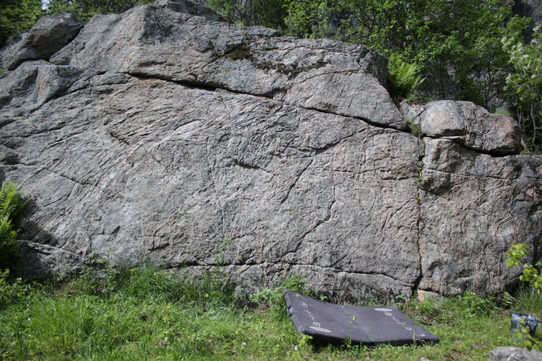 боулдер-стенка Фрёкен-в-Бок