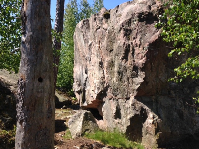 Björnfallet boulder