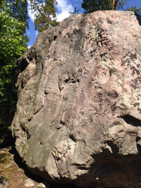 Björnfallet boulder
