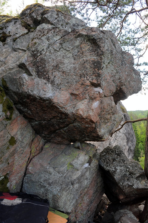 Развал под основным массивом