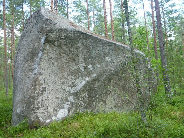 Tävlingsområdet sten 1