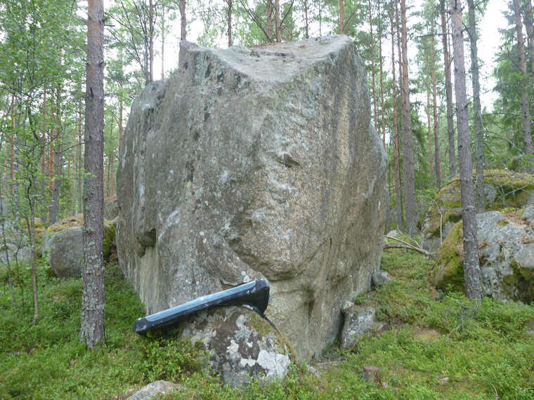 Tävlingsområdet sten 3