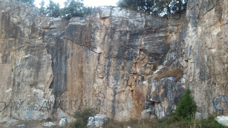 Main crag