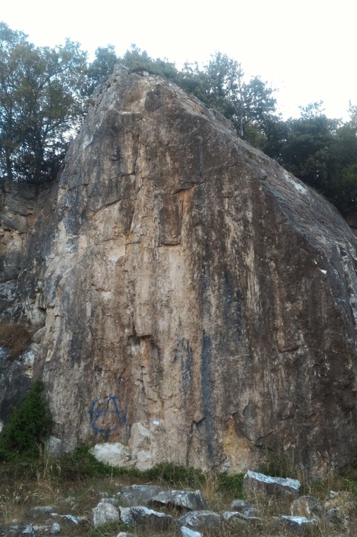 Main crag