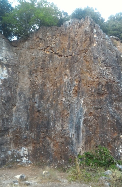 Main crag