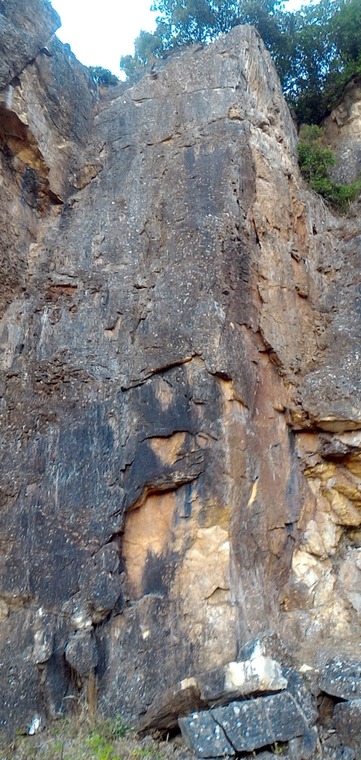 Main crag