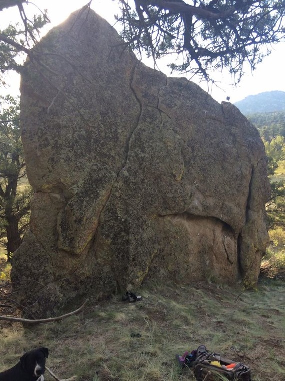 4 mile creek meadow boulders