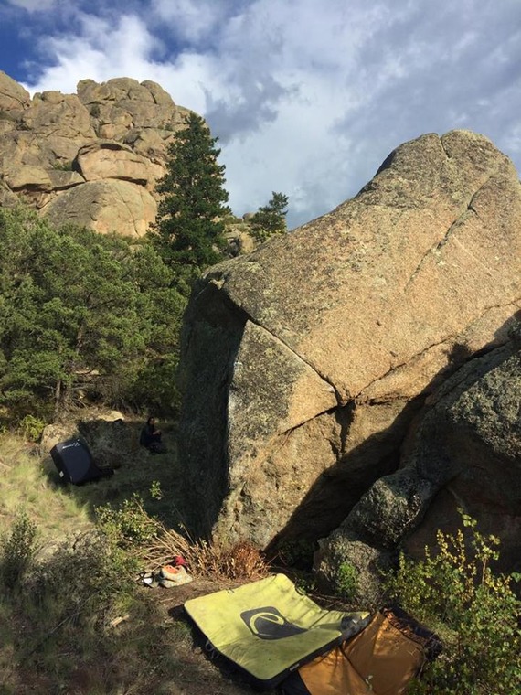 4 mile creek meadow boulders