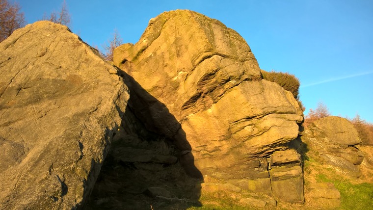 Shelter Cliff Field Boulders