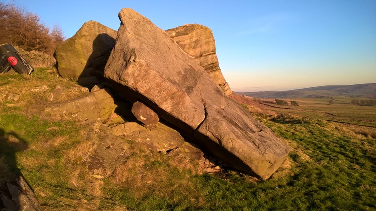 Shelter Cliff Field Boulders