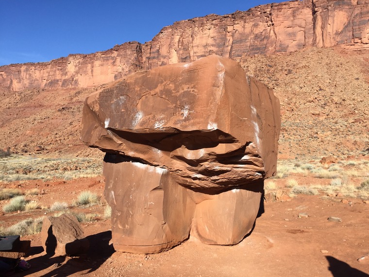 Block Top Boulder