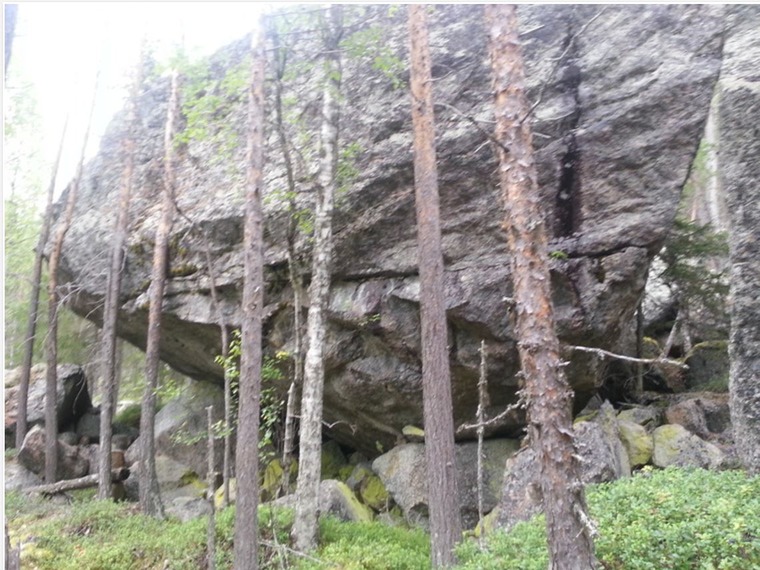 Spread out boulder potential