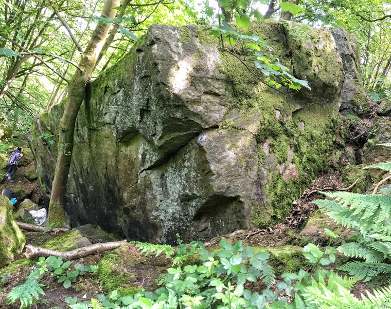 The Satellite Boulder