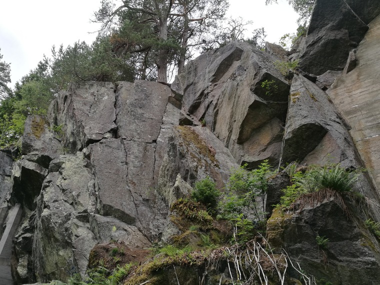 Tolarp - stora väggen