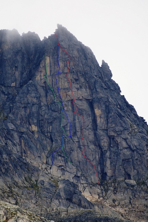 South wall of Storstolpan