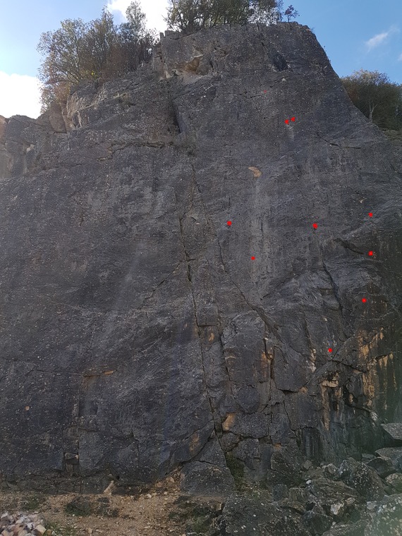 Main crag
