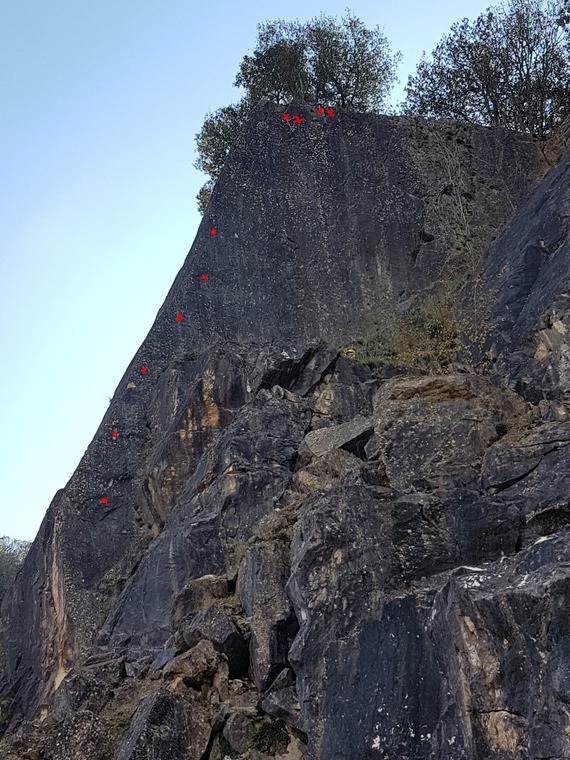 Main crag