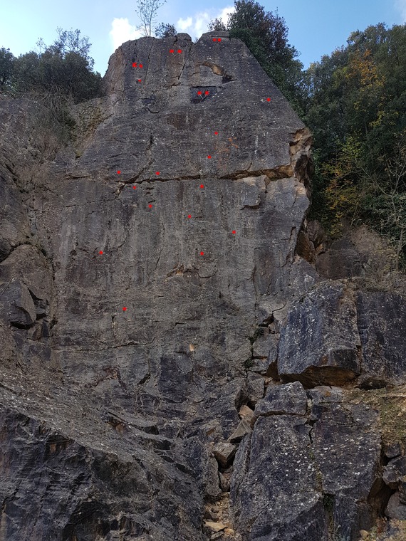 Main crag