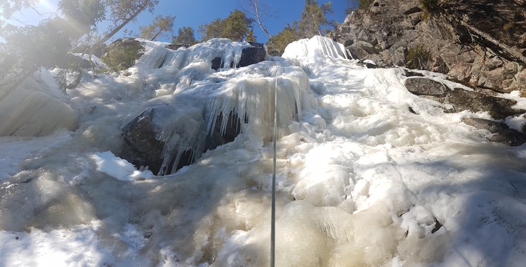 Ice climbing