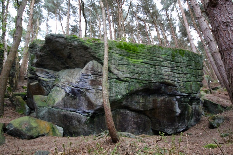 Badger Boulder (aka Roofus Boulder)