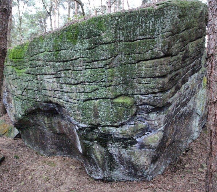Badger Boulder (aka Roofus Boulder)