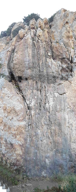 Main crag